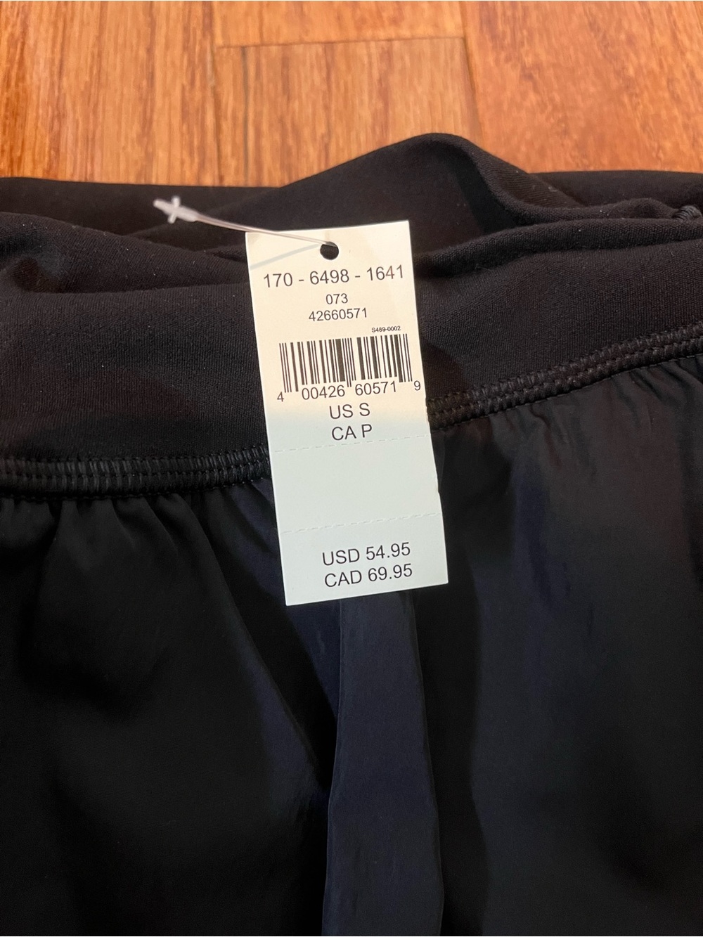 OFFLINE By Aerie Real Me Bubble Skort in black, size S, NWT - Picture 8 of 9
